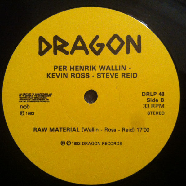 Per Henrik Wallin - Kevin Ross - Steve Reid – Raw Material, image 4