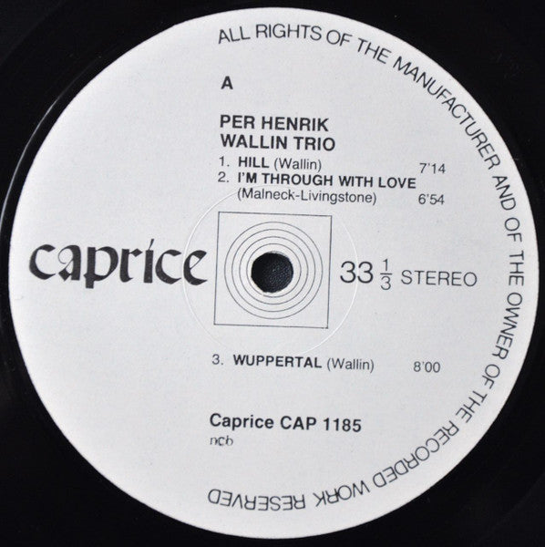 Per Henrik Wallin Trio – Per Henrik Wallin Trio, image 3