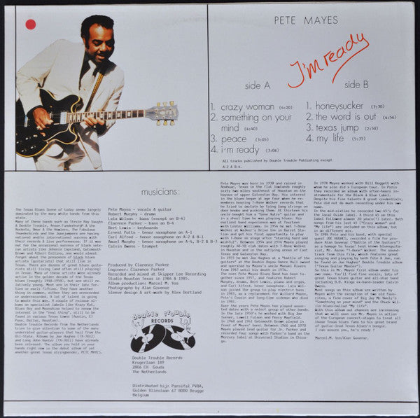 Pete Mayes – I'm Ready, image 2