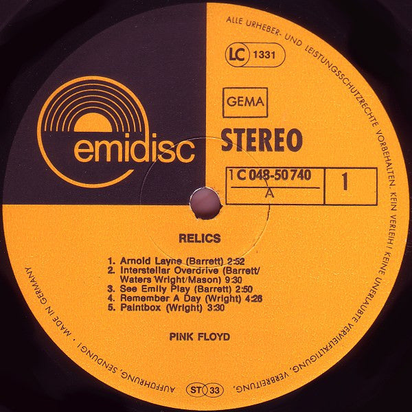 Pink Floyd – Relics, image 3