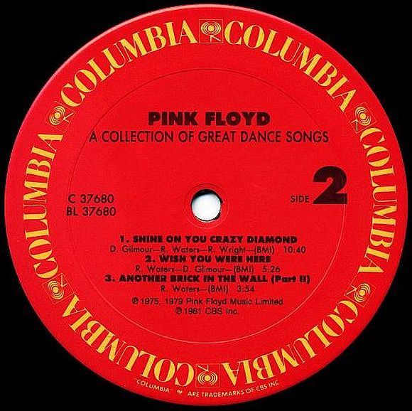 Pink Floyd – A Collection Of Great Dance Songs, image 4