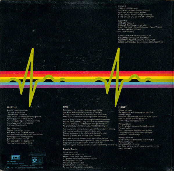 Pink Floyd – The Dark Side Of The Moon, image 2