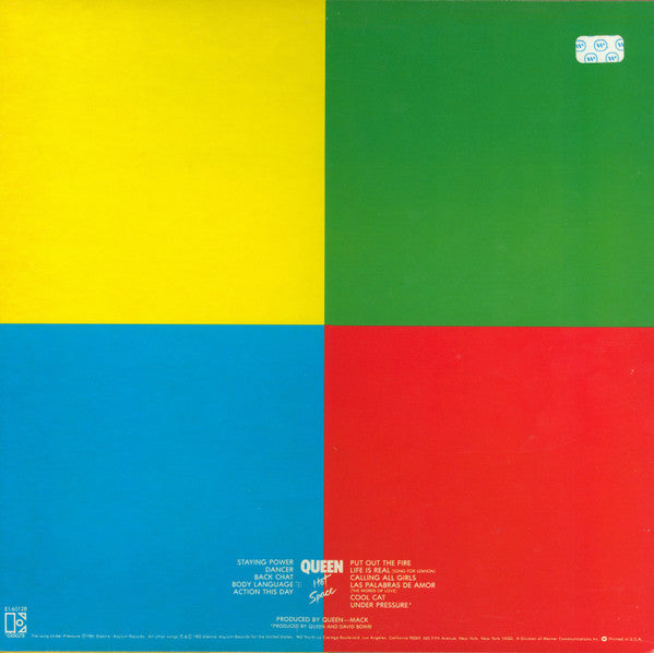 Queen – Hot Space, image 2