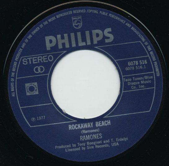 Ramones – Rockaway Beach / I Remember You, image 4