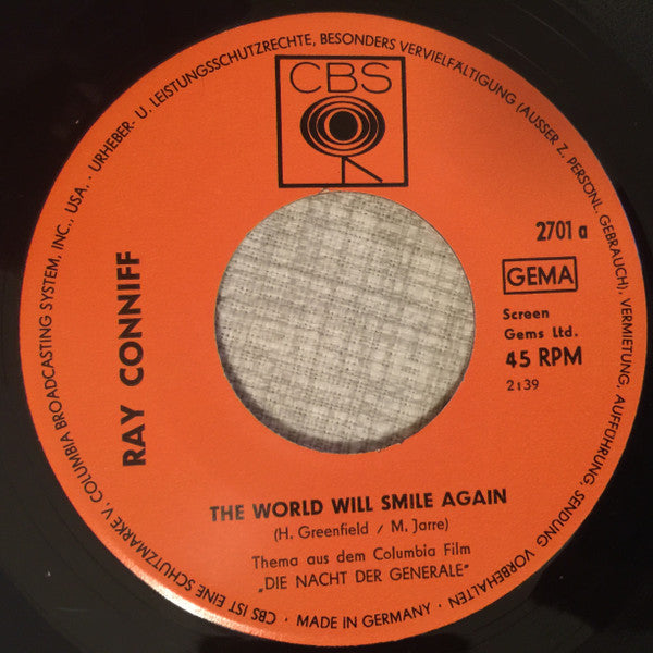 Ray Conniff – The World Will Smile Again, image 3