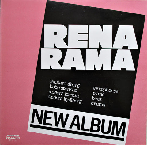 Front cover of Rena Rama – New Album, Dragon, Sweden, 1986
