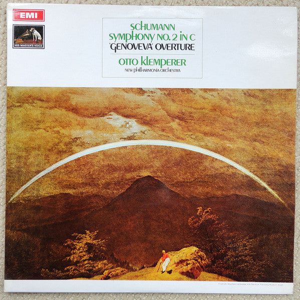 Front cover of Schumann, Otto Klemperer, New Philharmonia Orchestra – Symphony No. 2 In C / 'Genoveva' Overture, His Master's Voice, UK, 1969