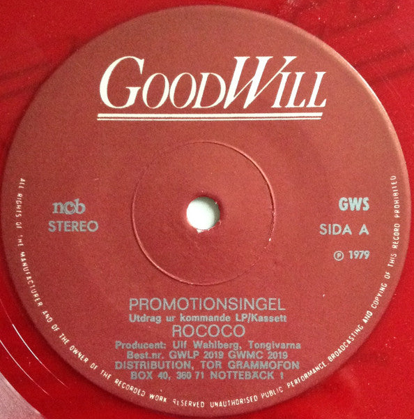 Rococo – Promotionsingel, image 3