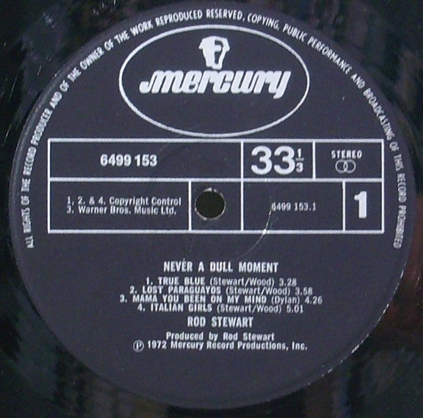 Rod Stewart – Never A Dull Moment, image 3
