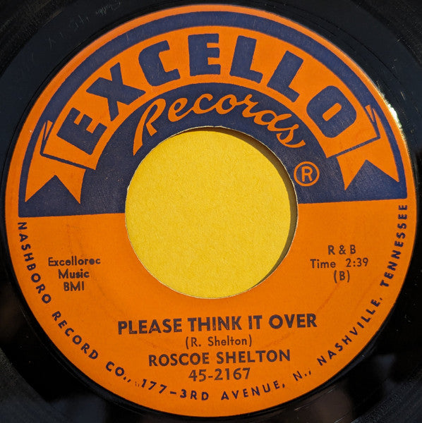 Roscoe Shelton – Pleadin' For Love / Please Think It Over, image 2