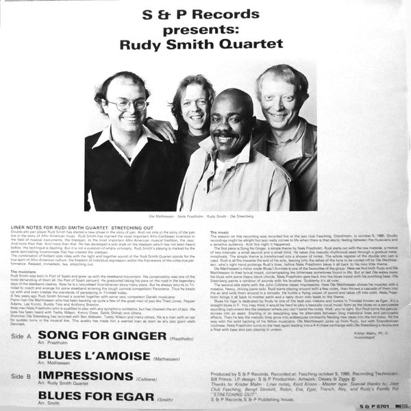 Rudy Smith Quartet – Stretching Out, image 2