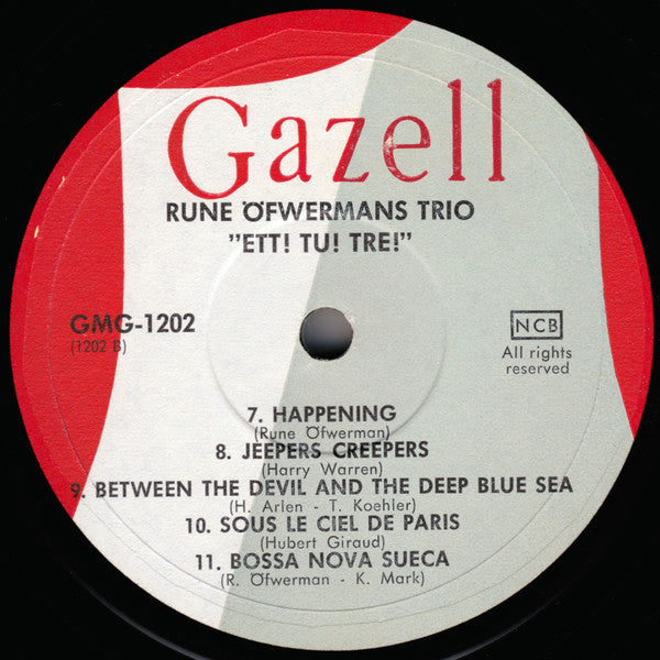 Rune Öfwerman Trio – Ett! Tu! Tre!, image 4