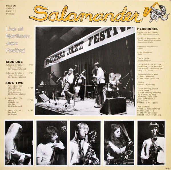 Salamander – Live At Northsea Jazz Festival, image 2