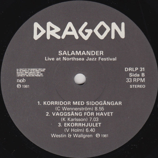 Salamander – Live At Northsea Jazz Festival, image 4