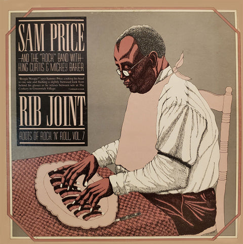 Front cover of Sam Price And The Rock Band – Rib Joint, Savoy Records, US, 1979