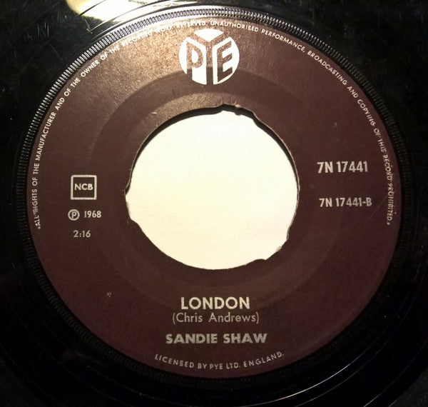 Sandie Shaw – Today / London, image 3