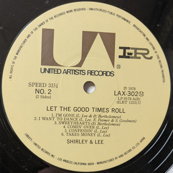 Shirley & Lee – Let The Good Times Roll, image 5