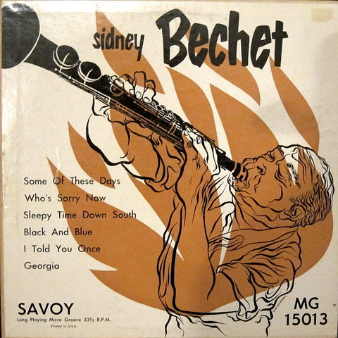 Front cover of Sidney Bechet – Sidney Bechet, Savoy Records, US, 1952