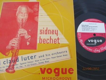 Front cover of Sidney Bechet, Claud Luter And His Orchestra – Sidney Bechet, Claude Luter And His Orchestra, Vogue Records, UK