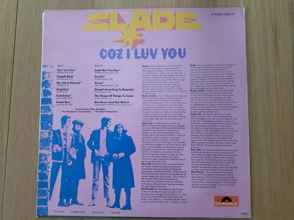 Slade – Coz I Luv You, image 2