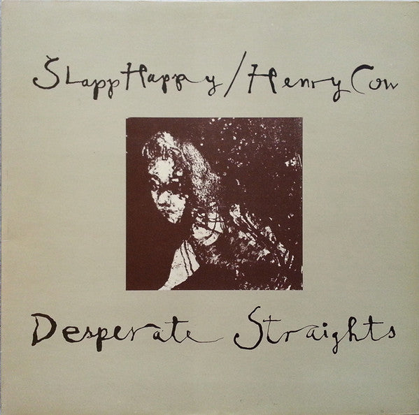 Front cover of Slapp Happy / Henry Cow – Desperate Straights, Virgin, UK, 1975