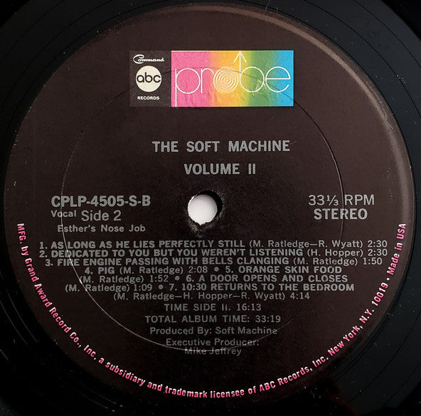 The Soft Machine – Volume Two, image 4