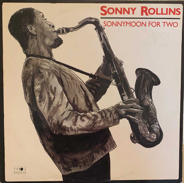Front cover of Sonny Rollins – Sonnymoon For Two, Moon Records, Italy, 1990