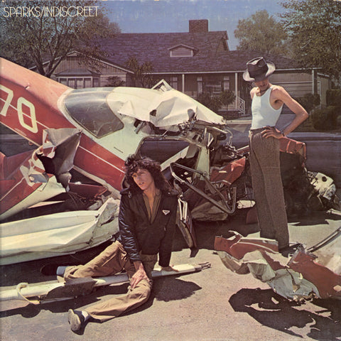 Front cover of Sparks – Indiscreet, Island Records, US, 1975