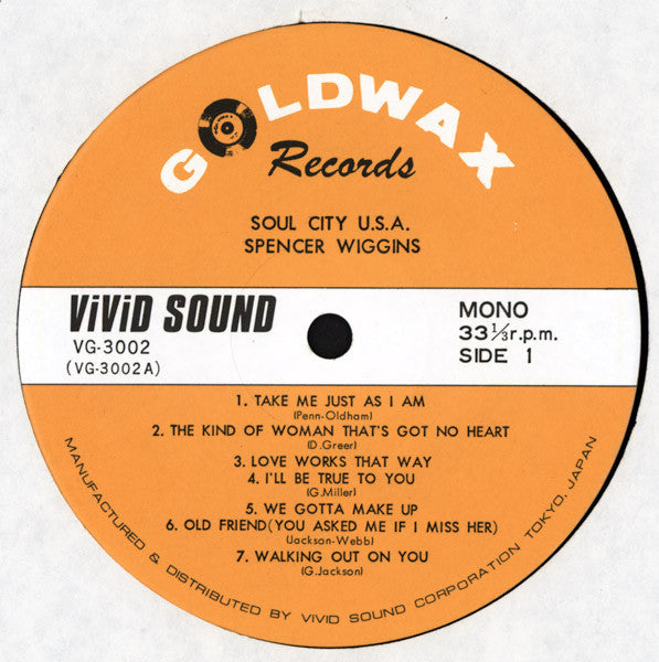 Spencer Wiggins – Soul City U.S.A., image 5