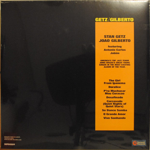 Stan Getz, João Gilberto Featuring Antonio Carlos Jobim – Getz / Gilberto, image 2
