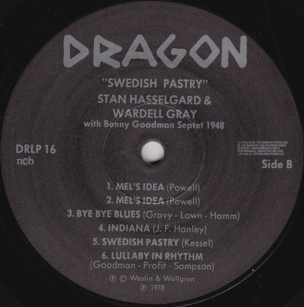 Stan Hasselgard & Wardell Gray With Benny Goodman Septet – Swedish Pastry, image 4