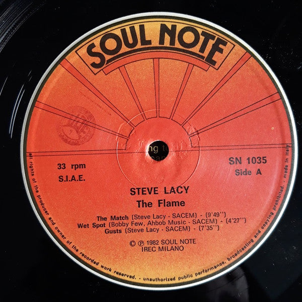 Steve Lacy Feat. Bobby Few And Dennis Charles – The Flame, image 3