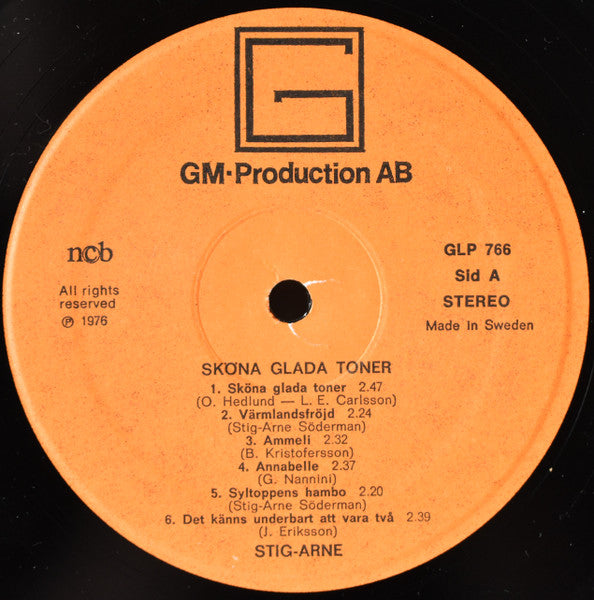 Stig-Arne – Sköna Glada Toner, image 3