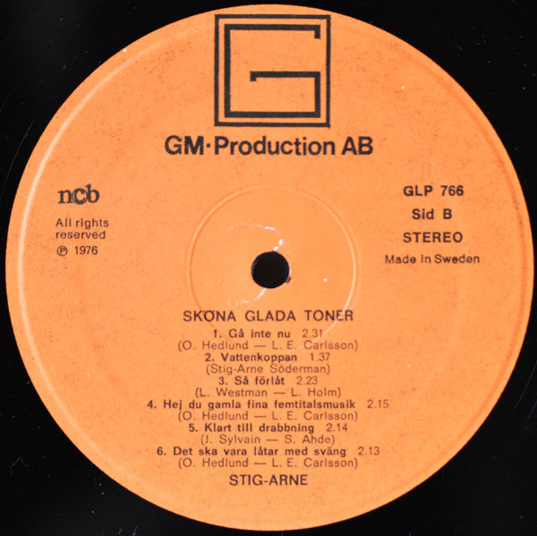 Stig-Arne – Sköna Glada Toner, image 4
