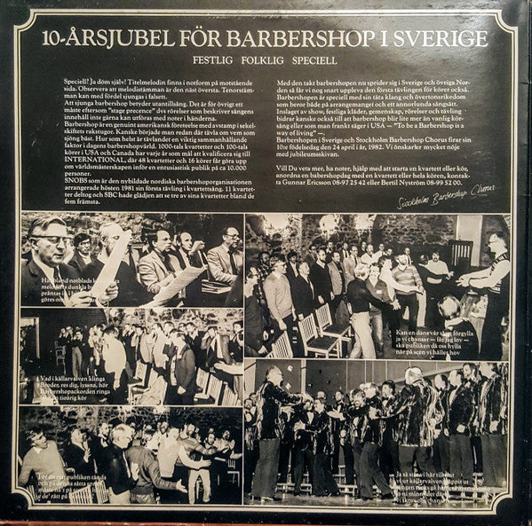 Stockholm Barbershop Chorus – Let's Get Together Again, image 2