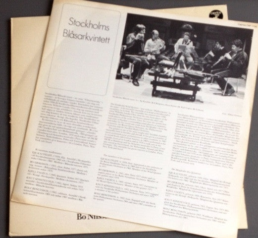 Stockholms Blåsarkvintett, Bo Nilsson / György Ligeti – Bo Nilsson - György Ligeti, image 3