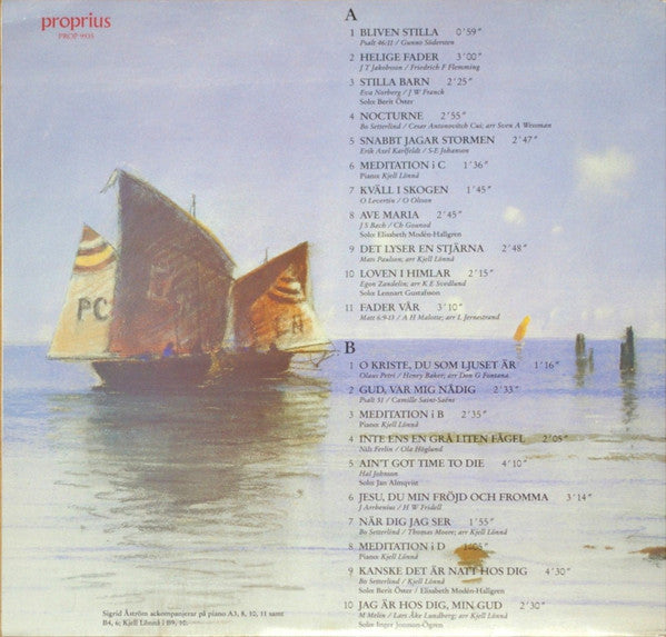 Sundsvalls Kammarkör, Kjell Lönnå – Stilla Ro, Och Nära, image 2