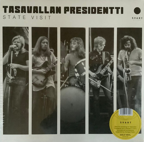 Front cover of Tasavallan Presidentti – State Visit, Svart Records, Finland, 2022