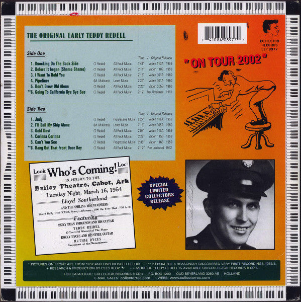 Teddy Redell – The Original Early Teddy Redell 1952 / 1960, image 2