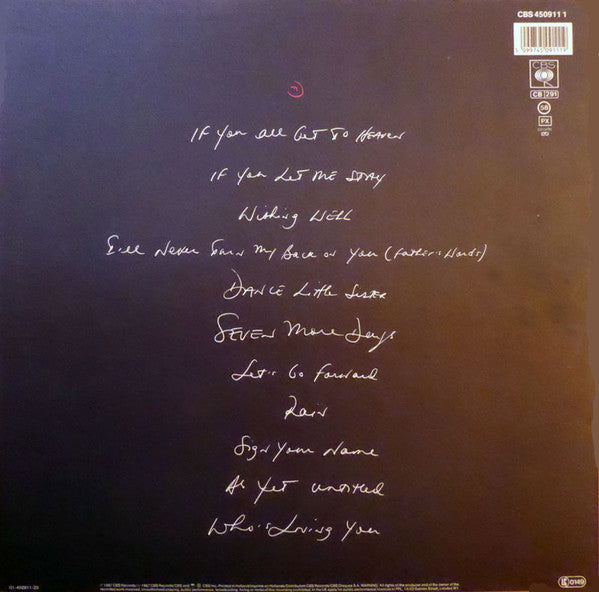 Terence Trent D'Arby – Introducing The Hardline According To Terence Trent D'Arby, image 2