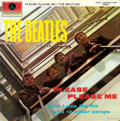 Front cover of The Beatles – Please Please Me, Pepita, Hungary, 1982
