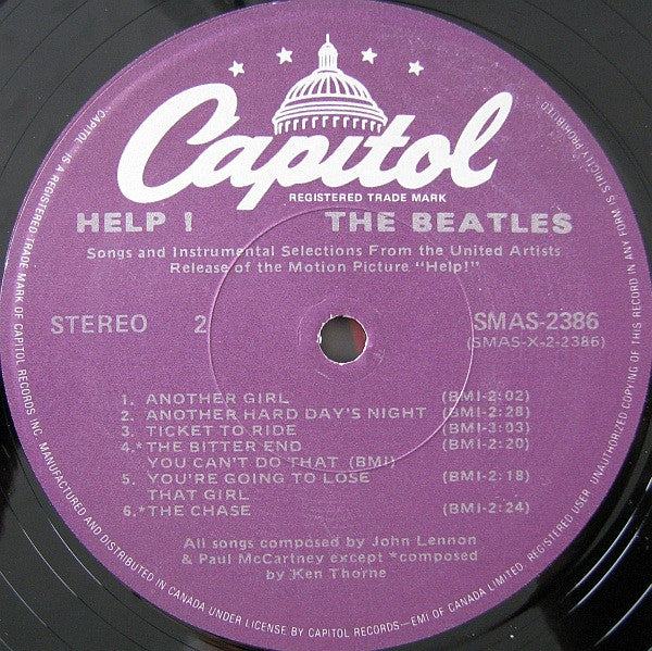 The Beatles – Help! (Original Motion Picture Soundtrack), image 5