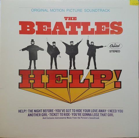 Front cover of The Beatles – Help! (Original Motion Picture Soundtrack), Capitol Records, Canada, 1980