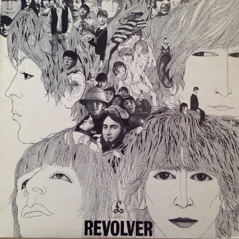 Front cover of The Beatles – Revolver, Parlophone, Sweden, 1976