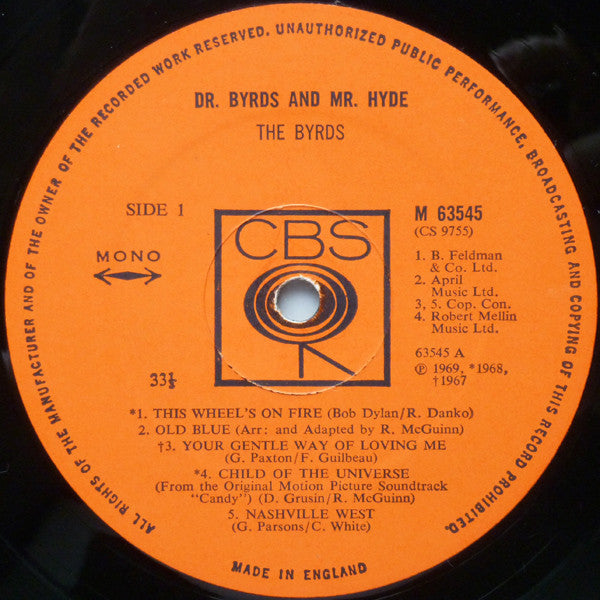 The Byrds – Dr. Byrds & Mr. Hyde, image 3