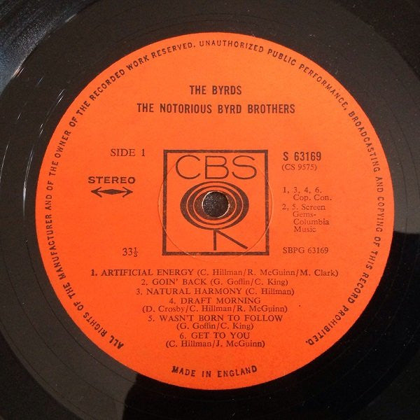 The Byrds – The Notorious Byrd Brothers, image 3
