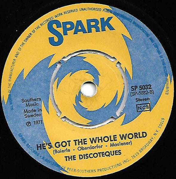 The Discoteques – What Is Life / He's Got The Whole World, image 4