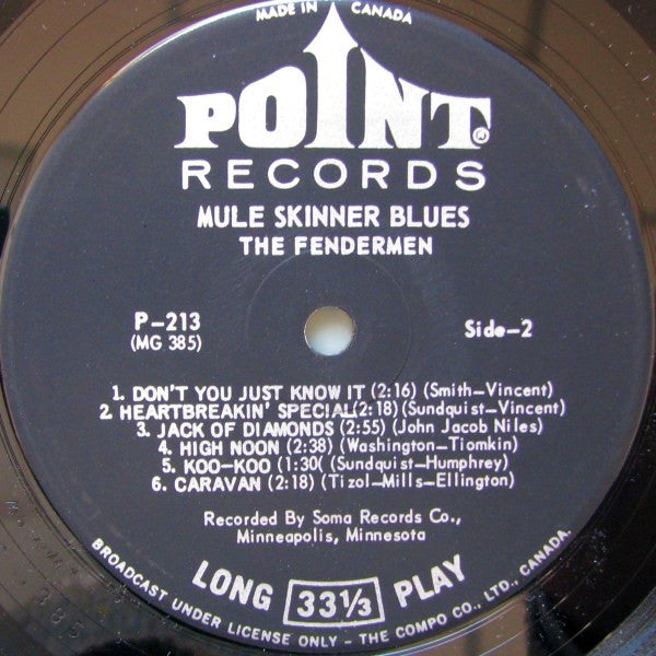 The Fendermen – Mule Skinner Blues, image 4