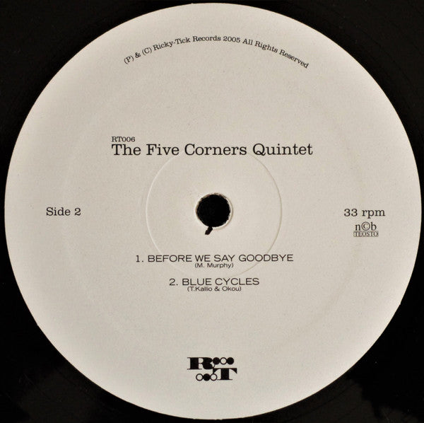The Five Corners Quintet – Cornerstones EP, image 4