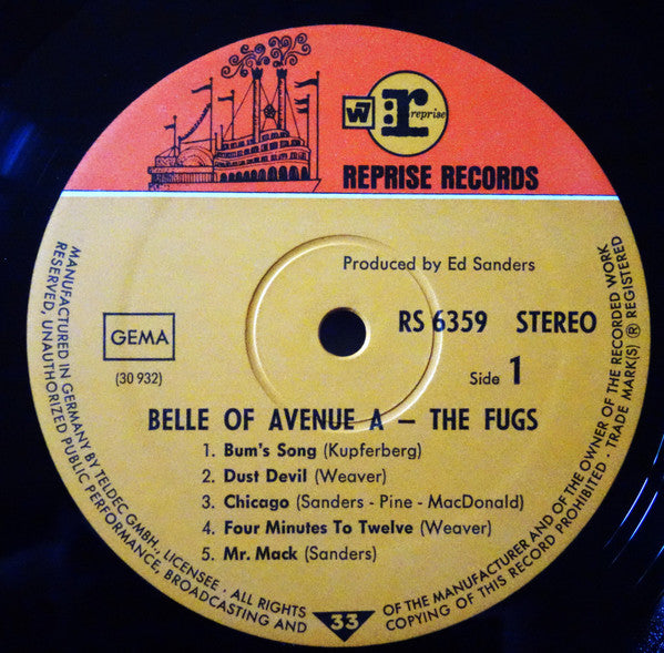 The Fugs – The Belle Of Avenue A, image 4